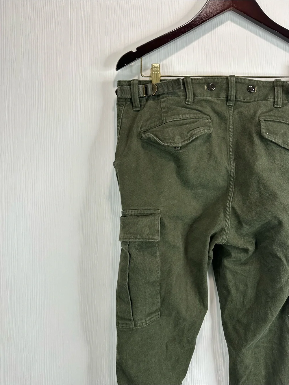 Banana Republic Men's Olive Green Cargo Pants